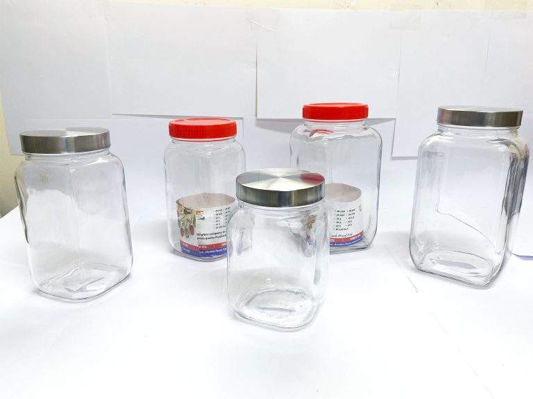 Square-Jars-with-Red-and-Stainless-cap